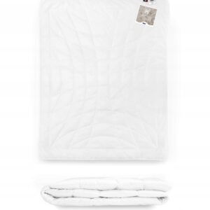 Kołdra letnia Alpaka 135x200 naturalna wełna hipoalergiczna lekka AMZ