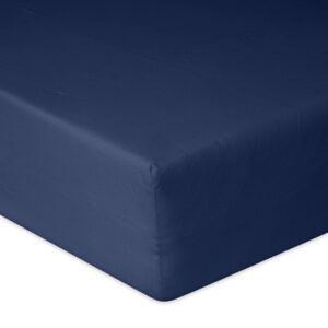 Prześcieradło jersey z gumką 130/140x190/200x30 granatowy 47 Matex