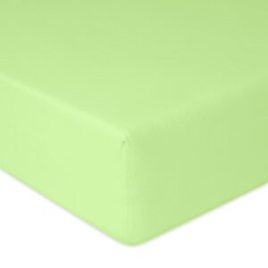 Prześcieradło jersey z gumą 150/160x190/200 Premium 52 seledynowe Matex