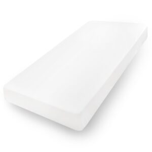 Prześcieradło jersey z gumą 210/220x190/200 Premium biały 01 Matex