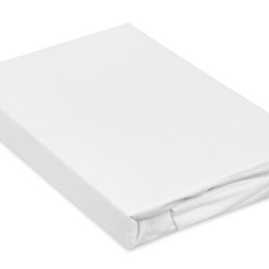 Prześcieradło z gumką 130/140x190/200x20 Bamboo biały 01 Matex