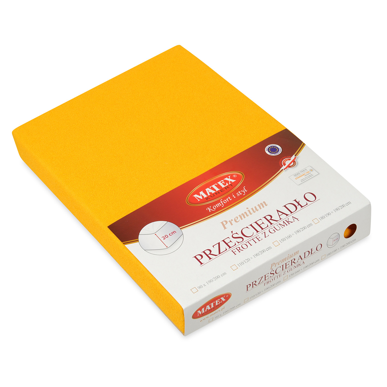 Prześcieradło frotte z gumą 150/160x190/200 Premium 5 Matex 3 Prześcieradło frotte z gumą 150/160x190/200 Premium 5 Matex - obrazek 3