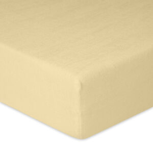 Prześcieradło frotte z gumą 180/190x190/200 Premium żółty 04 Matex