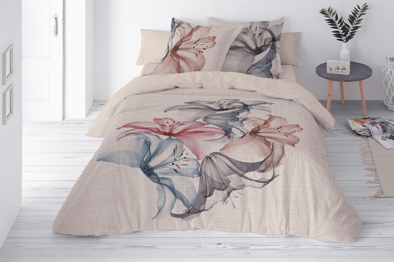 Pościel lniana 160x200 Linen wzór 2 Matex 1 Pościel lniana 160x200 Linen wzór 2 Matex