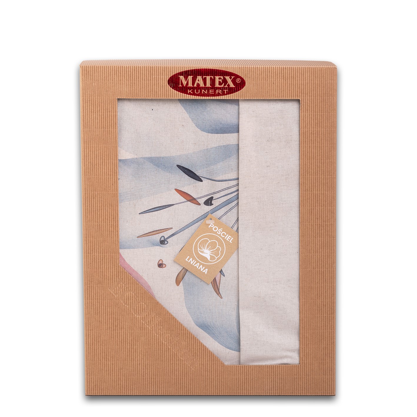 Pościel lniana 160x200 Linen wzór 2 Matex 2 Pościel lniana 160x200 Linen wzór 2 Matex - obrazek 2