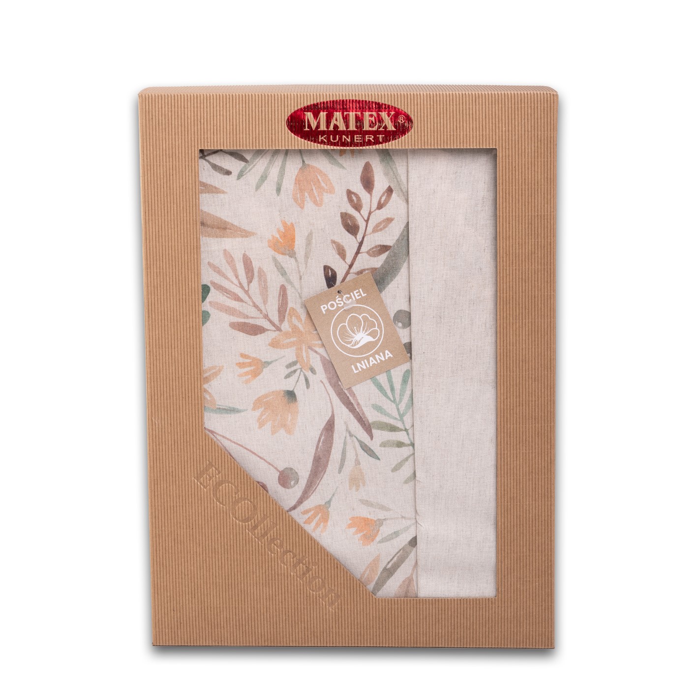 Pościel lniana 220x200 Linen wzór 6 Matex 2 Pościel lniana 220x200 Linen wzór 6 Matex - obrazek 2