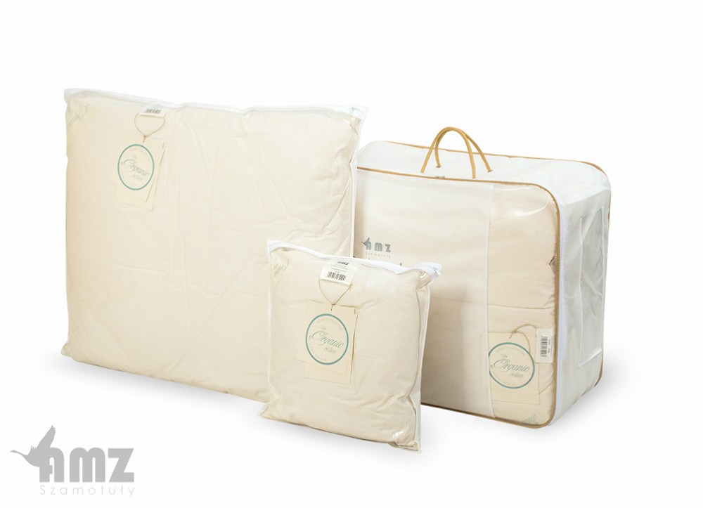 AMZ Kołdra LETNIA Organic Cotton 90% puch 200x220 - OK 3 AMZ Kołdra LETNIA Organic Cotton 90% puch 200x220 - OK - obrazek 4