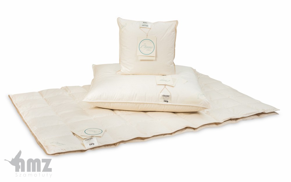 AMZ Kołdra LETNIA Organic Cotton 90% puch 200x220 - OK 2 AMZ Kołdra LETNIA Organic Cotton 90% puch 200x220 - OK - obrazek 3