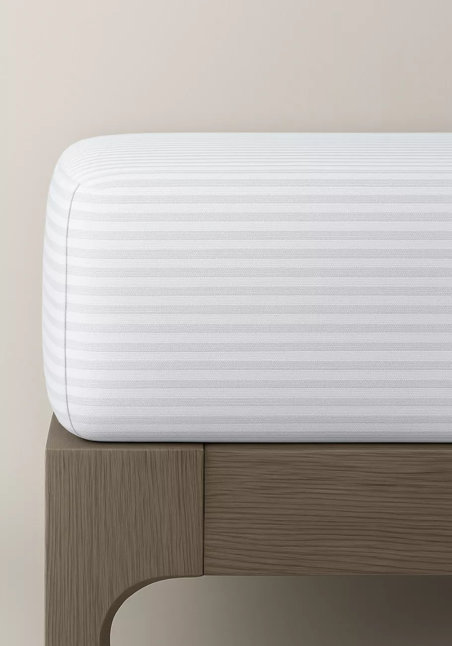 Prześcieradło adamaszkowe 160x200 białe z gumką Maro Home 4 Prześcieradło adamaszkowe 160x200 białe z gumką Maro Home - obrazek 4