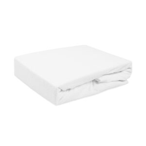 Prześcieradło frotte z gumką 120x200 biały Darymex