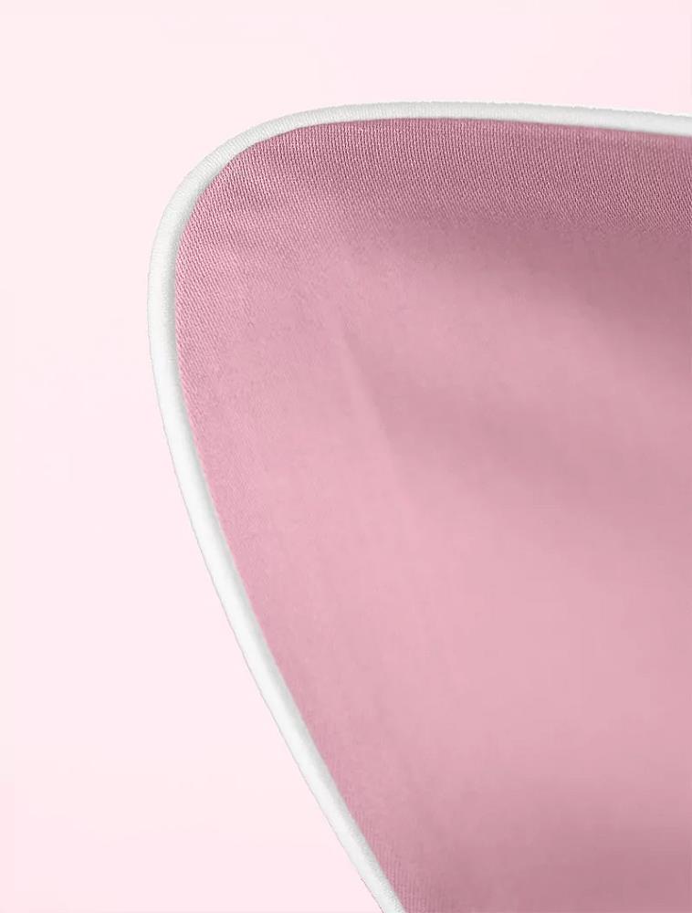 Pościel satyna bawełniana 180x200 San Antonio różowa z białą lamówką Maro Home T-S 2 Pościel satyna bawełniana 180x200 San Antonio różowa z białą lamówką Maro Home T-S - obrazek 2