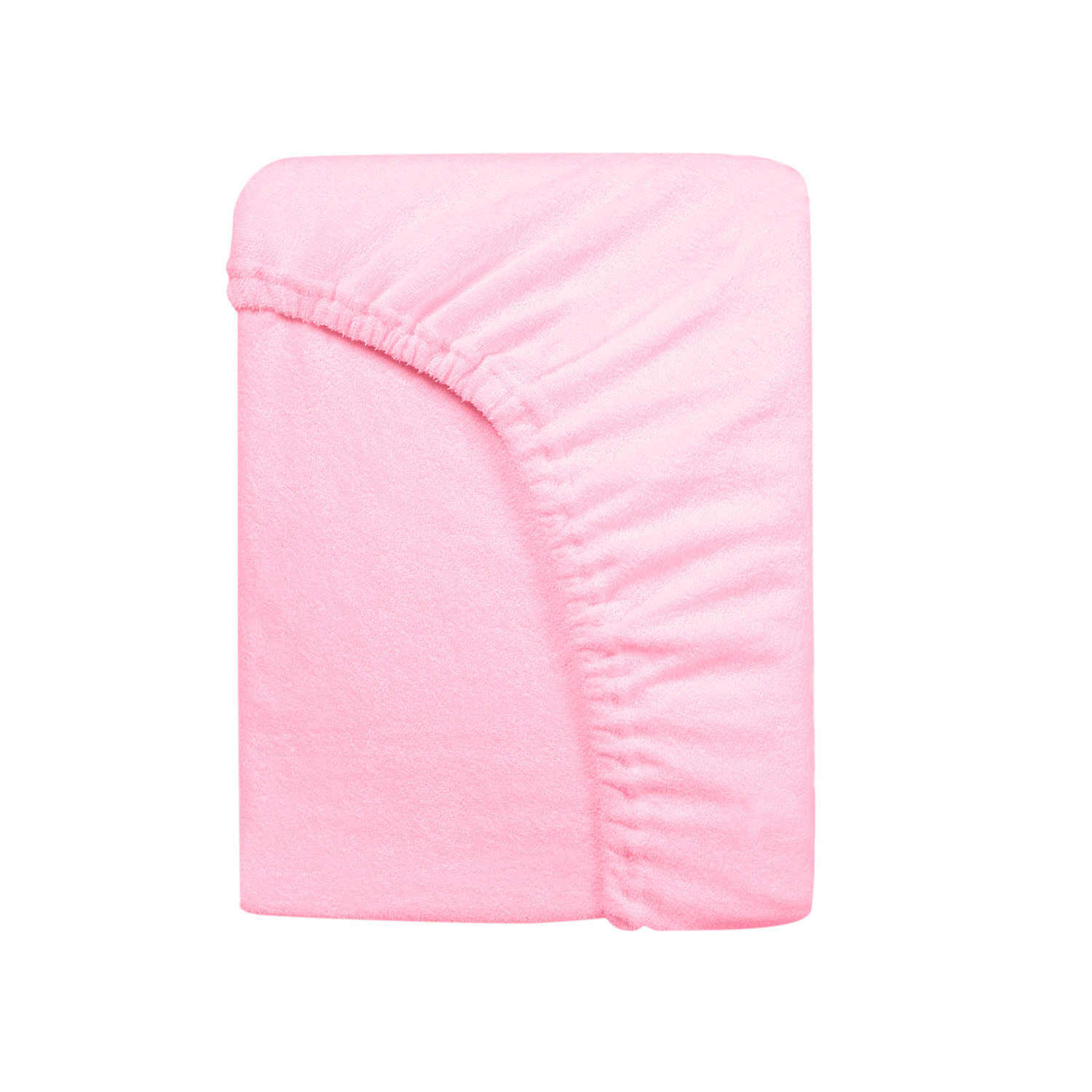 Prześcieradło frotte z gumką 180x200 Jasny Róż Darymex 3 Prześcieradło frotte z gumką 180x200 Jasny Róż Darymex - obrazek 3