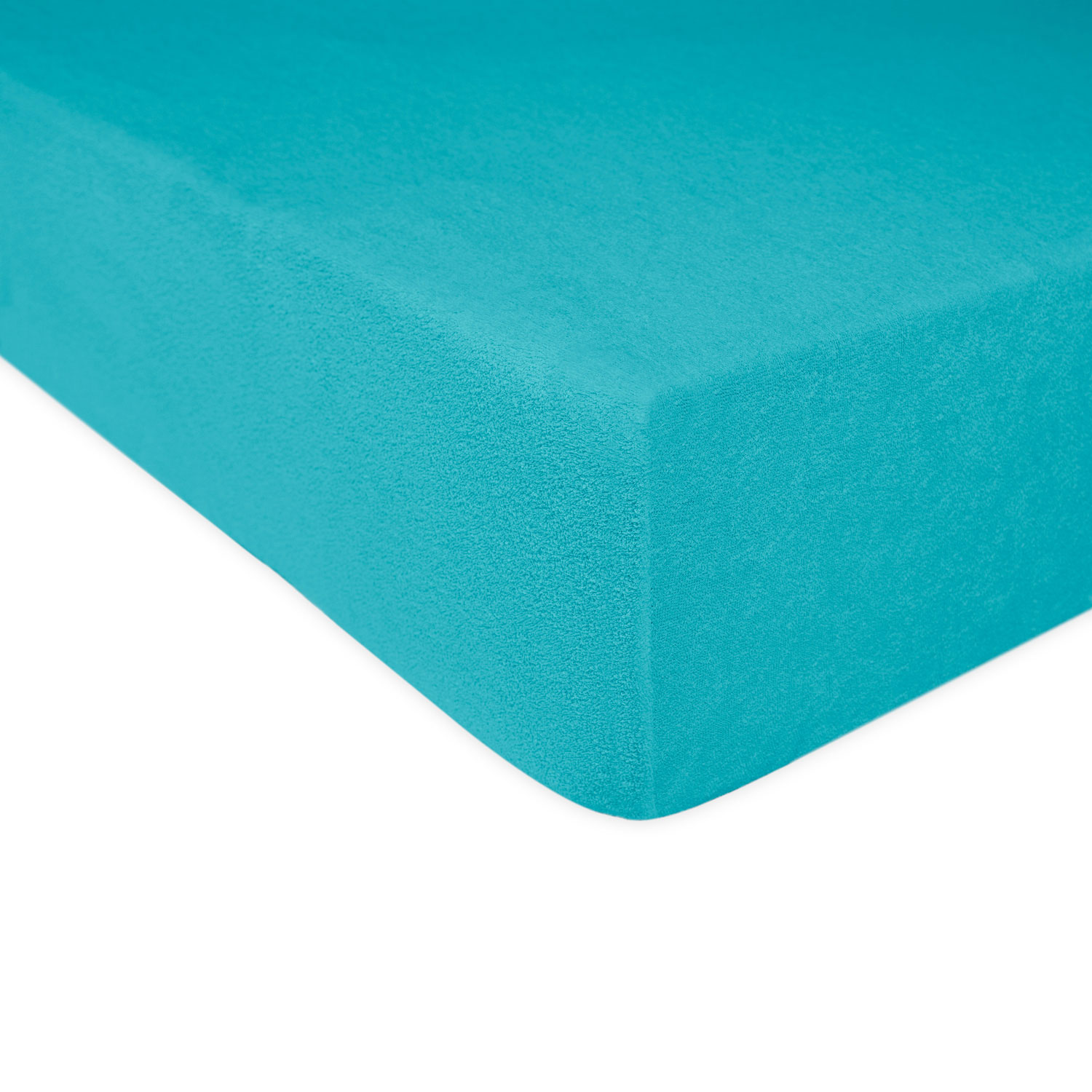 Prześcieradło frotte z gumką 140x200 Turkus Darymex 2 Prześcieradło frotte z gumką 140x200 Turkus Darymex - obrazek 2