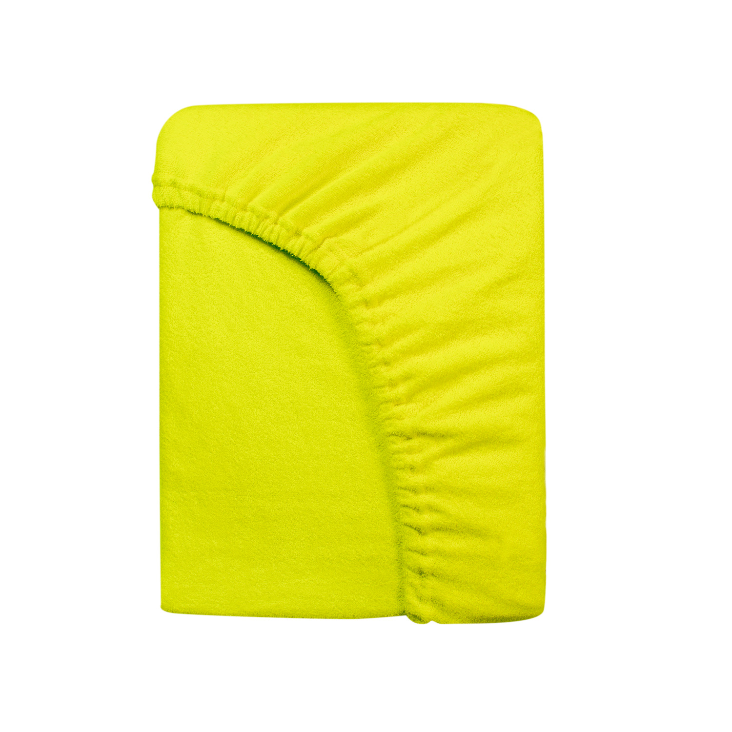 Prześcieradło frotte z gumką 140x200 034 limonka Darymex 3 Prześcieradło frotte z gumką 140x200 034 limonka Darymex - obrazek 3