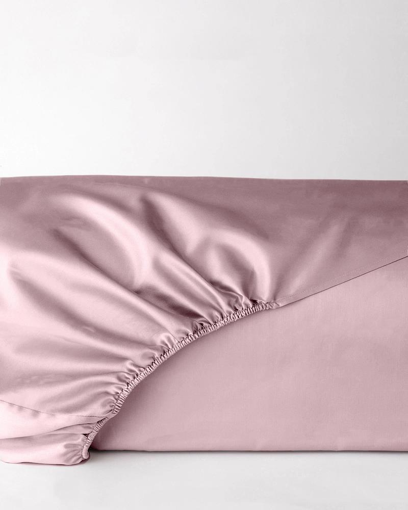 Prześcieradło satyna bawełniana 180x200 flamingo pink z gumką Maro Home T-S 1 Prześcieradło satyna bawełniana 180x200 flamingo pink z gumką Maro Home T-S