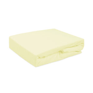 Prześcieradło frotte z gumką Krem 019 130-140x200 Darymex