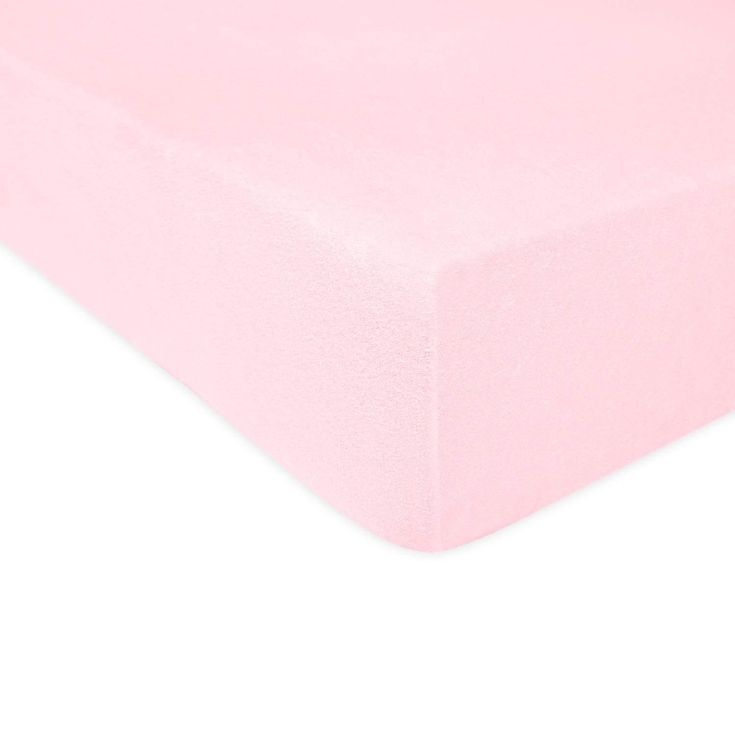 Prześcieradło frotte z gumką 140x200 Jasny Róż Darymex 2 Prześcieradło frotte z gumką 140x200 Jasny Róż Darymex - obrazek 2