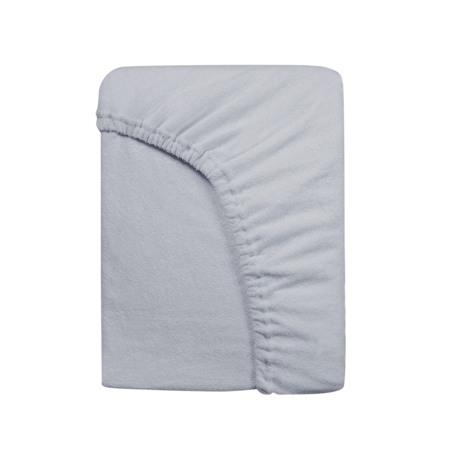 Prześcieradło frotte z gumką popiel 160x200 Darymex 3 Prześcieradło frotte z gumką popiel 160x200 Darymex - obrazek 3