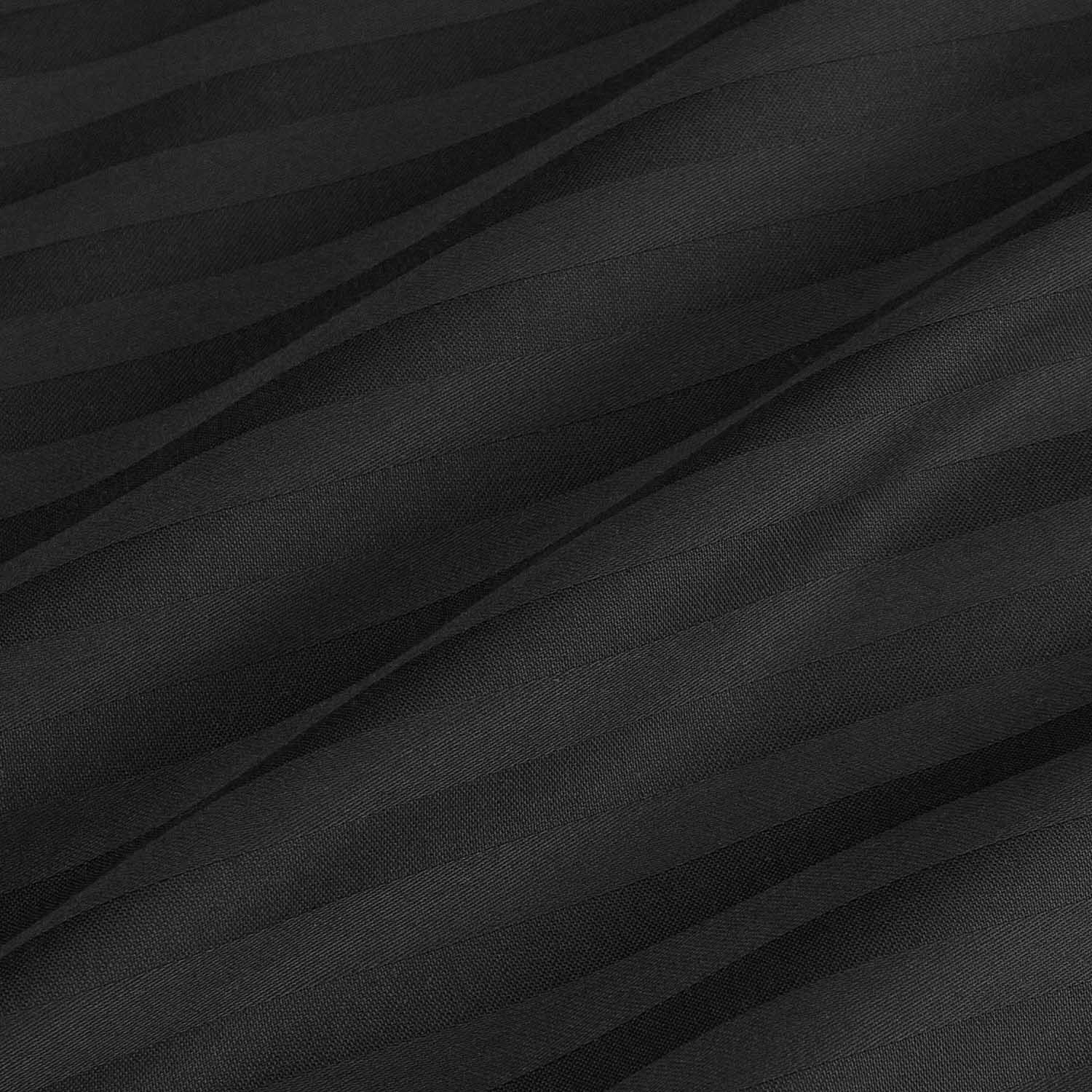 Poszewka satynowa Cizgili 70x80 Black Darymex 2 Poszewka satynowa Cizgili 70x80 Black Darymex - obrazek 2