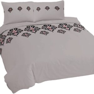 Pościel bawełniana 220x200 deSatin Ranforce wzór R22 Matex