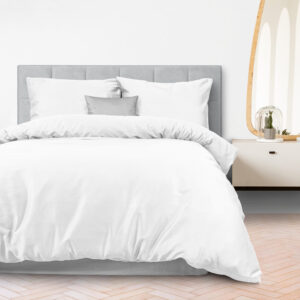 Pościel satynowa 180x200 biały Darymex