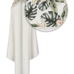 Okrycie kąpielowe 100x100 BAMBOO DESIGN 01 białe Babymatex