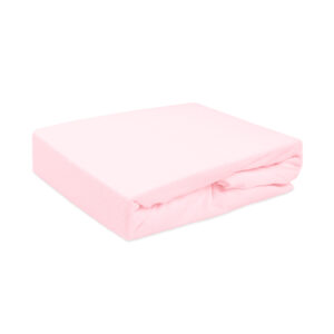 Prześcieradło frotte z gumką 220x200 blady róż Darymex