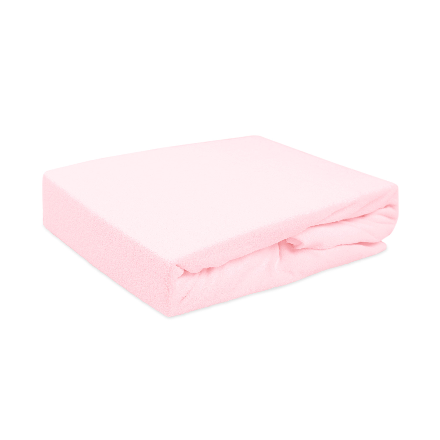 Prześcieradło frotte z gumką 220x200 blady róż Darymex 1 Prześcieradło frotte z gumką 220x200 blady róż Darymex