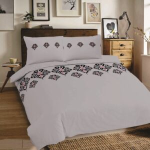 Pościel bawełniana 160x200 deSatin Ranforce wzór R22 Matex