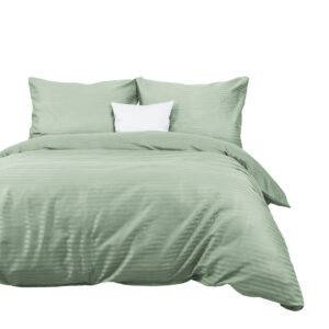 Pościel satynowa Cizgili 200x220 Mint Exclusive Darymex