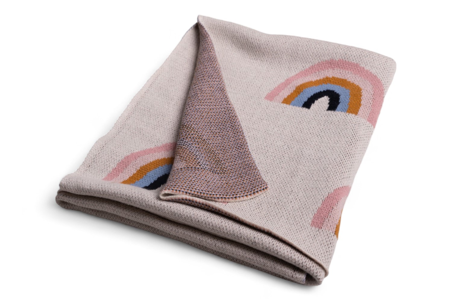 Koc bawełniany 80x100 Tęcza SQUARE CHECKS BabyMatex 5 Koc bawełniany 80x100 Tęcza SQUARE CHECKS BabyMatex - obrazek 5