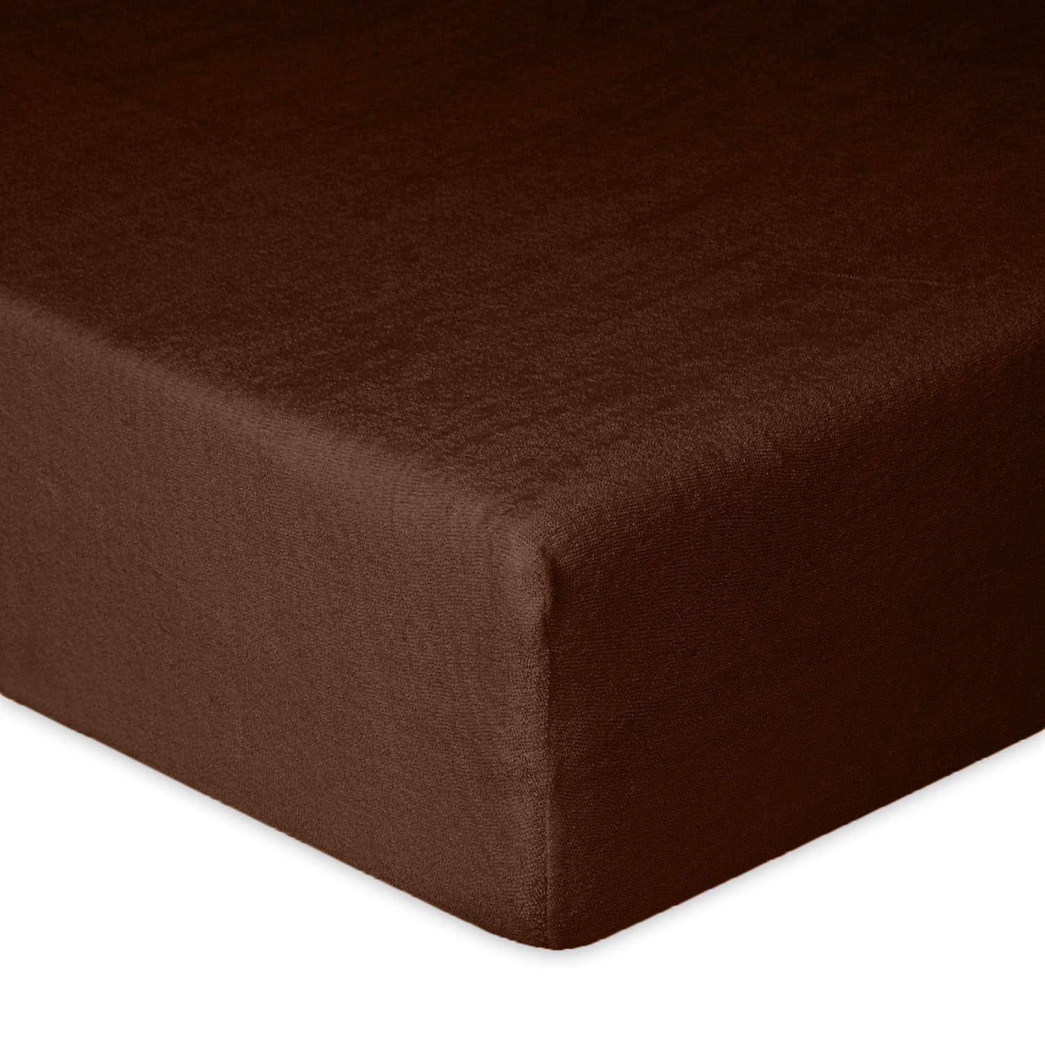 Prześcieradło frotte z gumą 90/100x190/200 Premium brąz 18 Matex 1 Prześcieradło frotte z gumą 90/100x190/200 Premium brąz 18 Matex