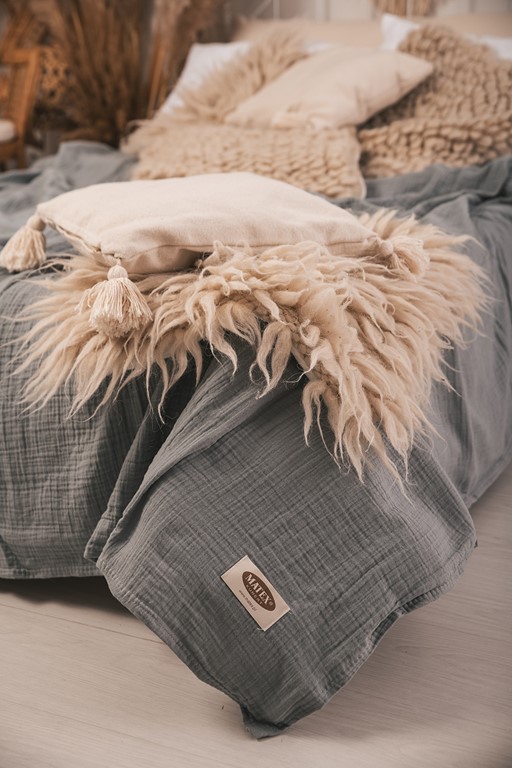 Narzuta Muślina 240x210 wzór 44 Matex 2 Narzuta Muślina 240x210 wzór 44 Matex - obrazek 2