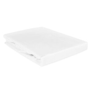 Prześcieradło satynowe 180x200 biały Darymex