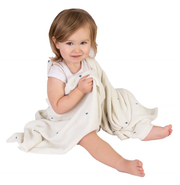 Koc dziecięcy 80x100 bambusowy w pudełku ecru ACCENT BabyMatex 3 Koc dziecięcy 80x100 bambusowy w pudełku ecru ACCENT BabyMatex - obrazek 3