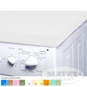 Nakrycie na pralkę 50x60 biały 01 Matex