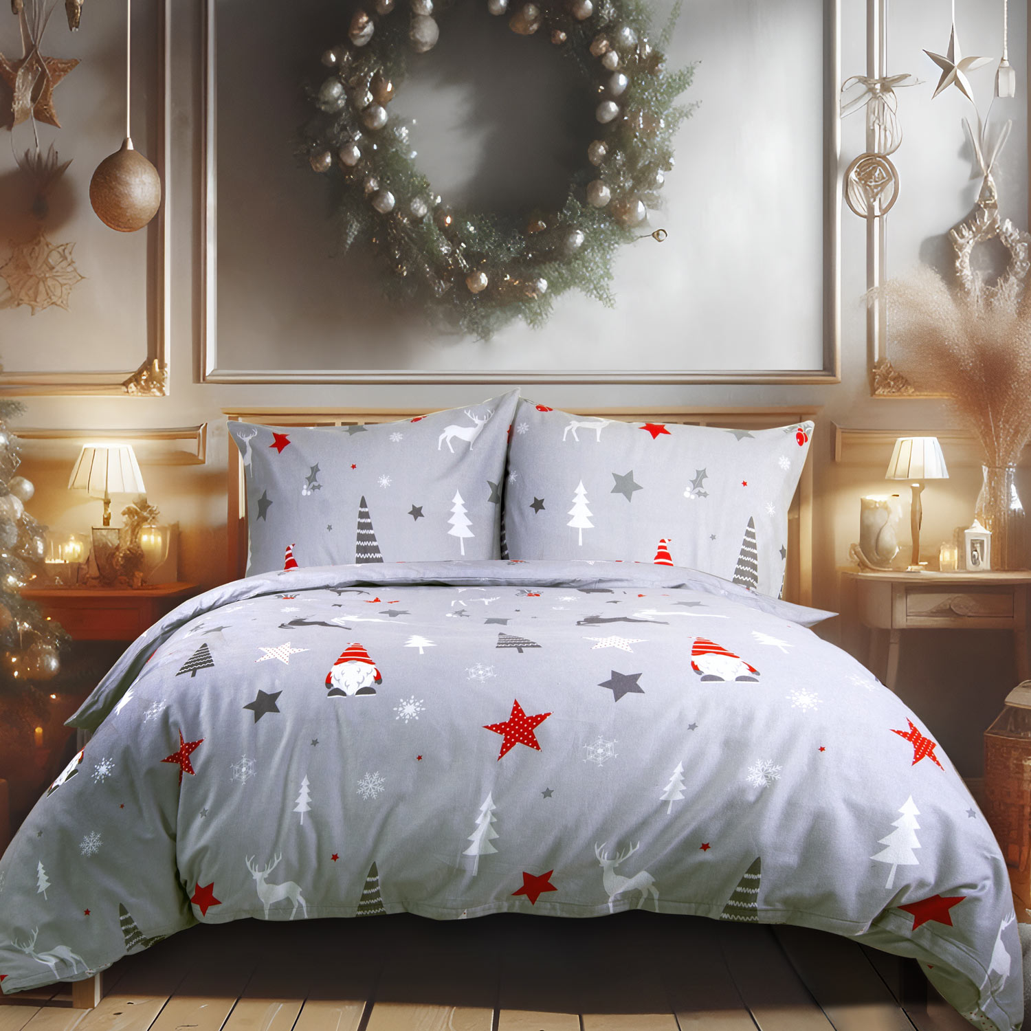 Pościel flanela 220x200 FLANELOVE 31508/1 Darymex 2 Pościel flanela 220x200 FLANELOVE 31508/1 Darymex - obrazek 2