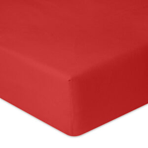 Prześcieradło jersey z gumą 90/100x190/200 Premium czerwony 14 Matex