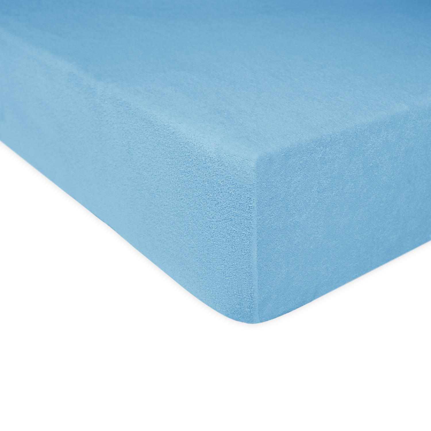 Prześcieradło frotte z gumką niebieski 009 210-220x200 Darymex 2 Prześcieradło frotte z gumką niebieski 009 210-220x200 Darymex - obrazek 2