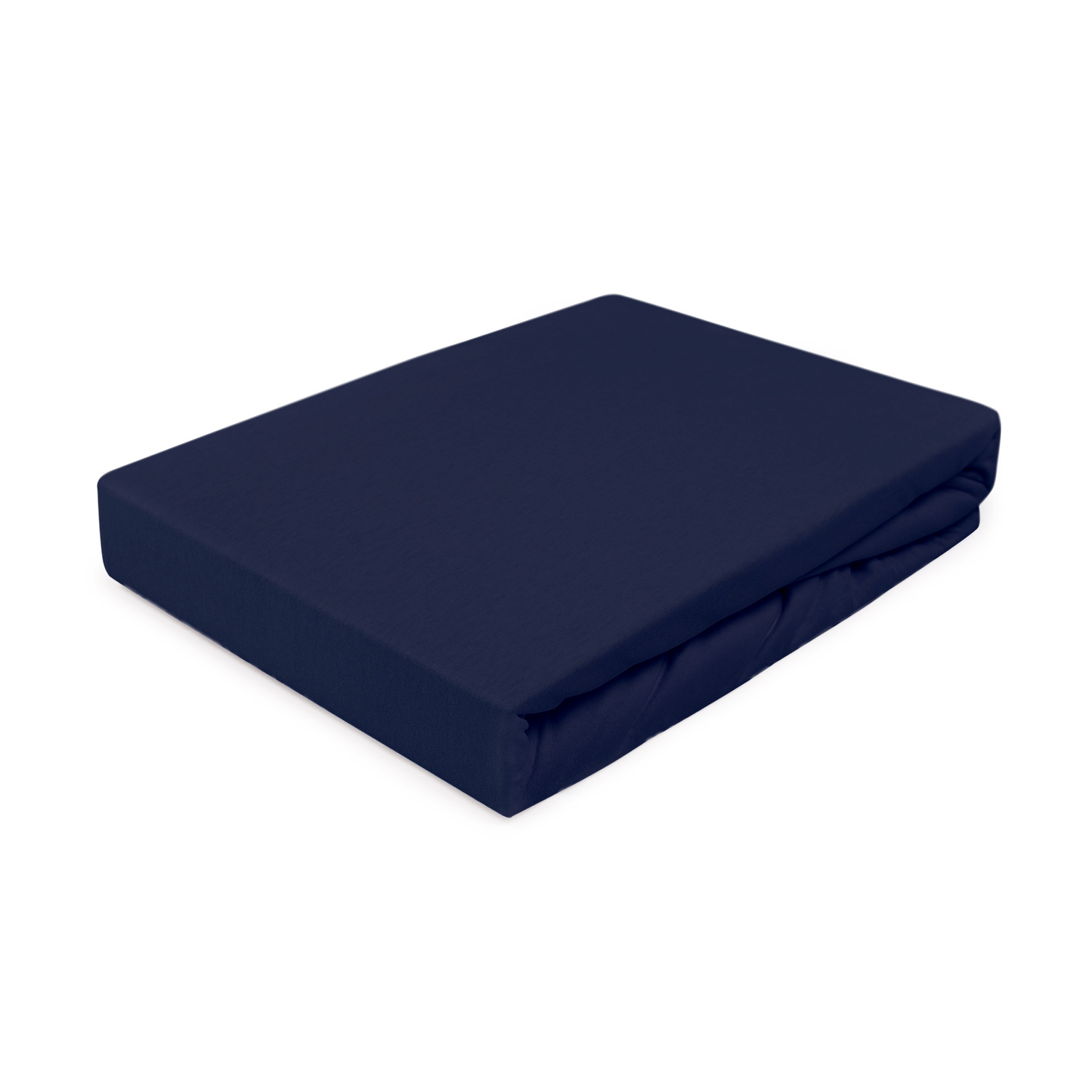 Prześcieradło jersey z gumką 160x200 ciemny granat Darymex 1 Prześcieradło jersey z gumką 160x200 ciemny granat Darymex