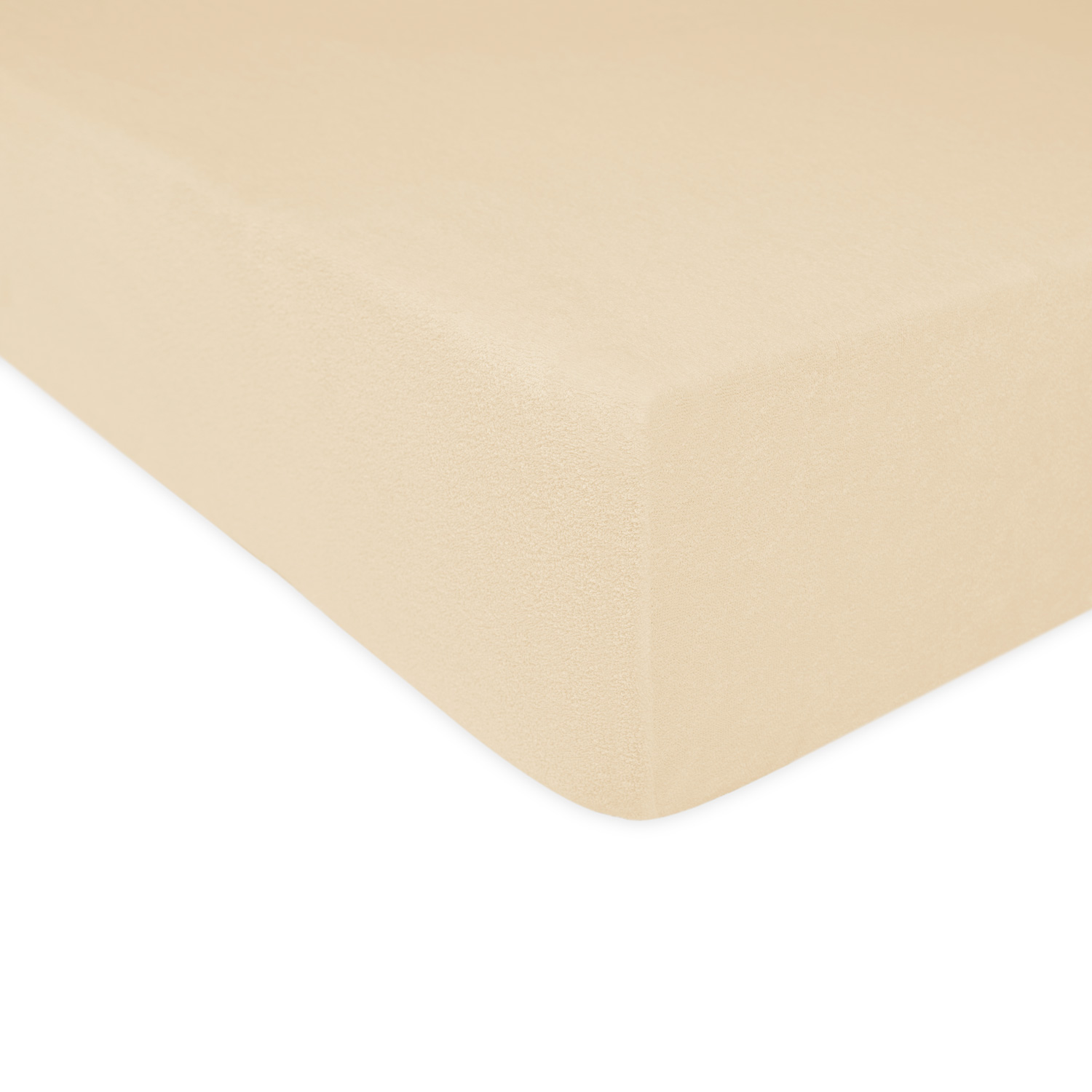 Prześcieradło frotte z gumką jasny beż 160x200 Darymex 2 Prześcieradło frotte z gumką jasny beż 160x200 Darymex - obrazek 2