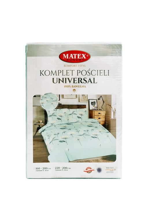 Pościel bawełniana 160x200 Universal wzór 1 Matex 2 Pościel bawełniana 160x200 Universal wzór 1 Matex - obrazek 2