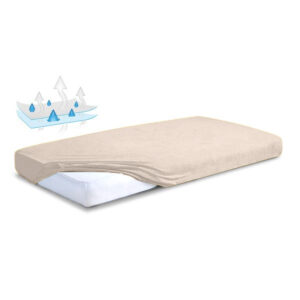 Podkład nieprzemakalny Frotte 90x200x20 beż 15 Matex