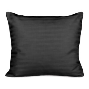 Poszewka satynowa Cizgili 50x60 Black Darymex