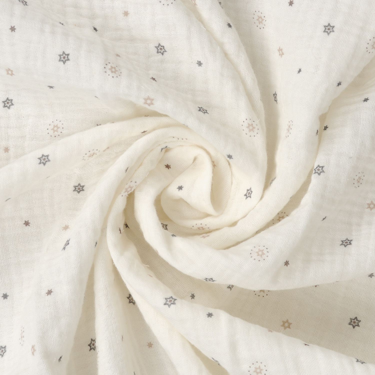 Pielucha 70x80 MUSLIN DESIGN 3 szt. Gwiazdki BabyMatex 4 Pielucha 70x80 MUSLIN DESIGN 3 szt. Gwiazdki BabyMatex - obrazek 4