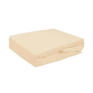 Prześcieradło frotte z gumką 140x200 Jasny Beż Darymex