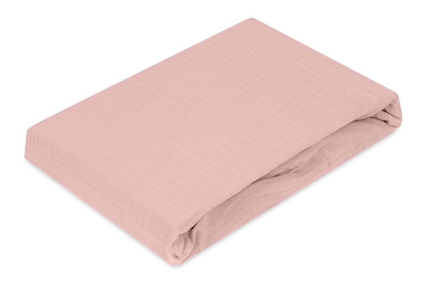 Prześcieradło Muślinowe z gumą 90x200x25 brudny róż 12 Matex 3 Prześcieradło Muślinowe z gumą 90x200x25 brudny róż 12 Matex - obrazek 3