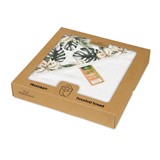 Okrycie kąpielowe 100x100 BAMBOO DESIGN 01 białe Babymatex 10 Okrycie kąpielowe 100x100 BAMBOO DESIGN 01 białe Babymatex - obrazek 10