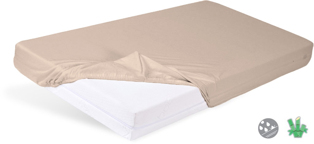 Prześcieradło Nieprzemakalne 80x160x10 BAMBOO 15 beżowe Babymatex 1 Prześcieradło Nieprzemakalne 80x160x10 BAMBOO 15 beżowe Babymatex