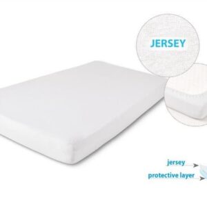 Podkład nieprzemakalny Jersey 80x200x20 biały 01 Matex